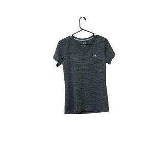 Under Armour Heat Gear V Neck T-Shirt Size Large (L)